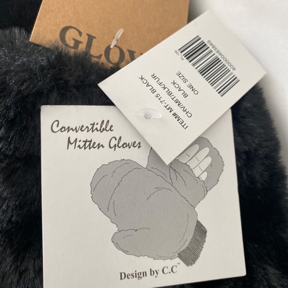 NWT convertible mitten gloves - Picture 2 of 3